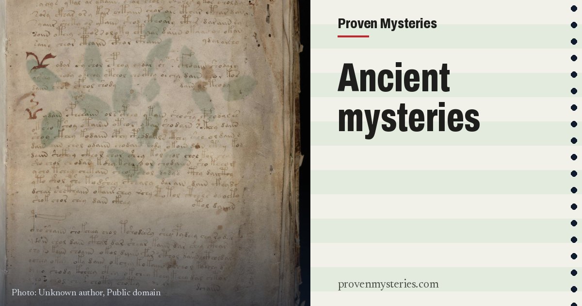 Bookbinding Ancient Ancient mysteries | Proven Mysteries